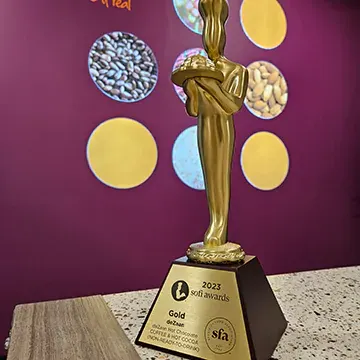 Gold sculpture for 2023 awards