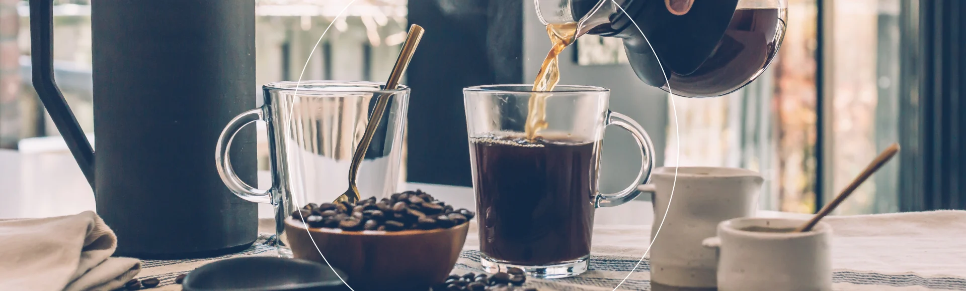 PLP - coffee - roast and ground coffee image media asset