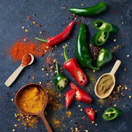 Tile - Spices circle