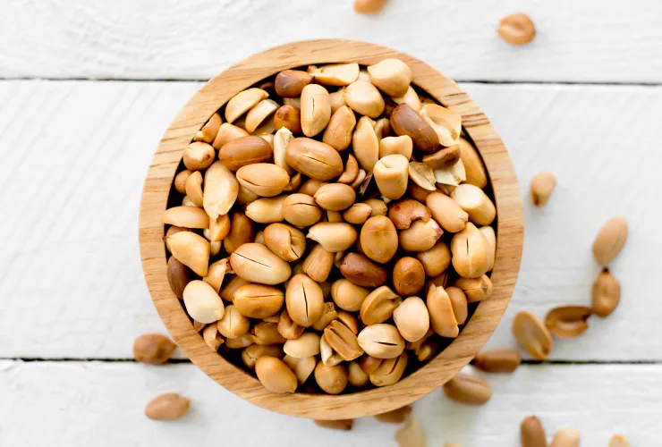 Peanut Product Ingredients Tiles - Whole and Pieces