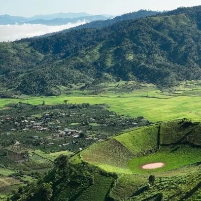 Global footprint card