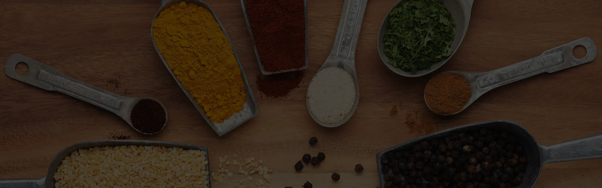 Spices Shop banner