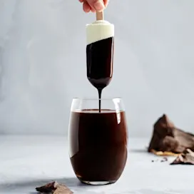 Ice cream coating card 