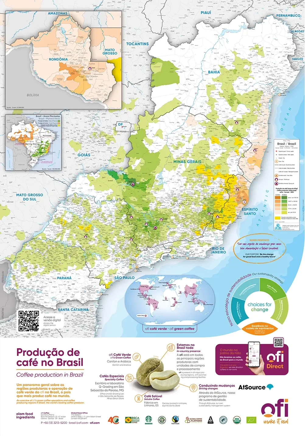 Brazilian coffee map - inline image