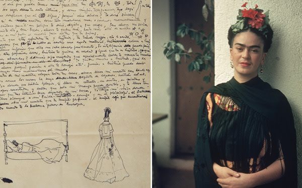 Frida Kahlo S Newly Discovered Love Letters Noodle