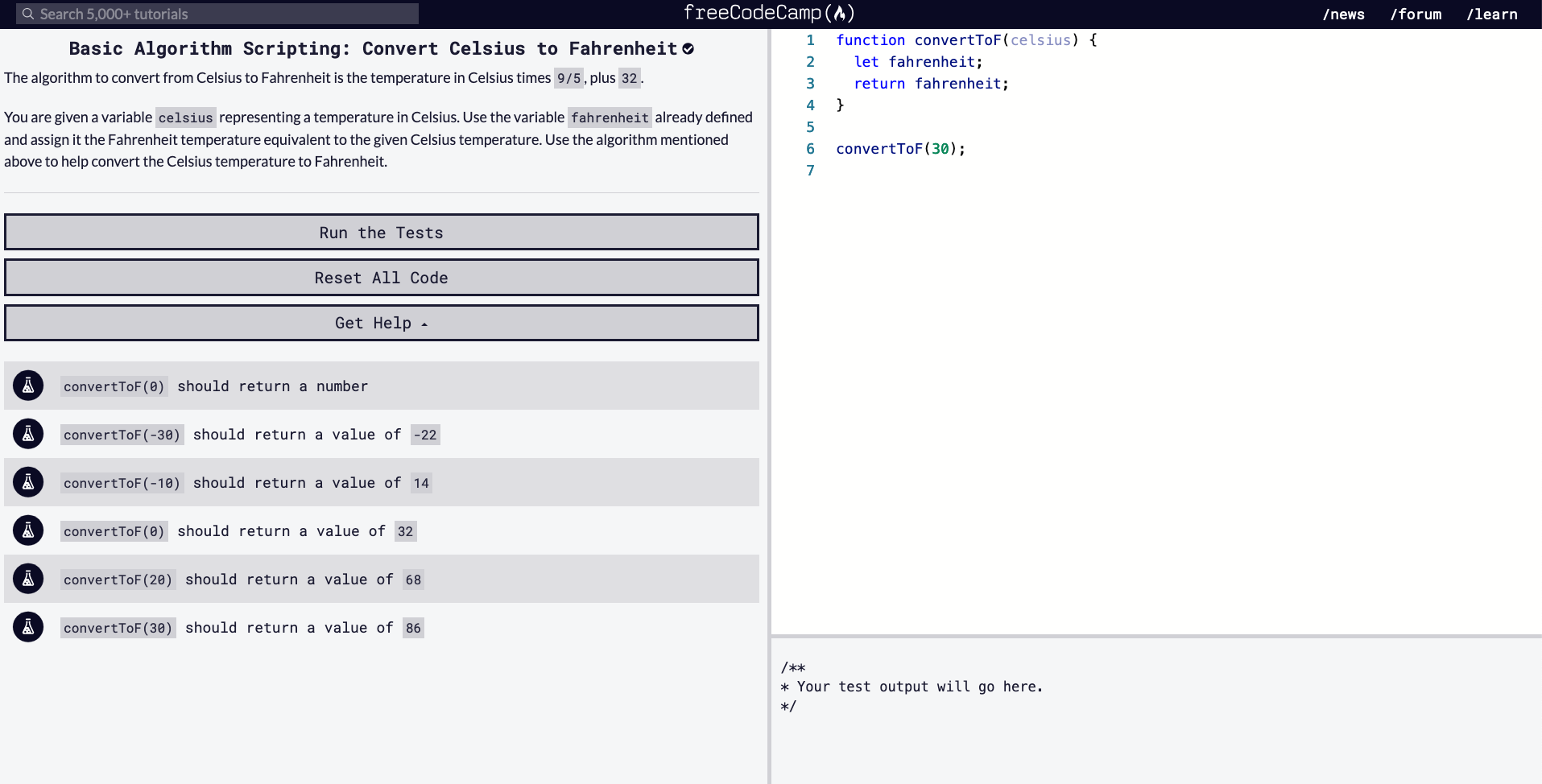 fahrenheit to celsius converter algorithm and flowchart