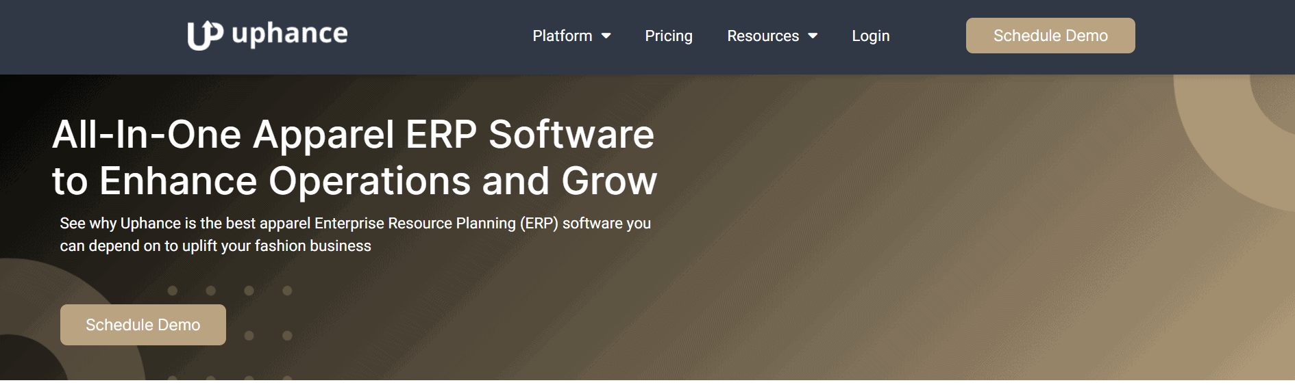 Uphance Manufacturing ERP software