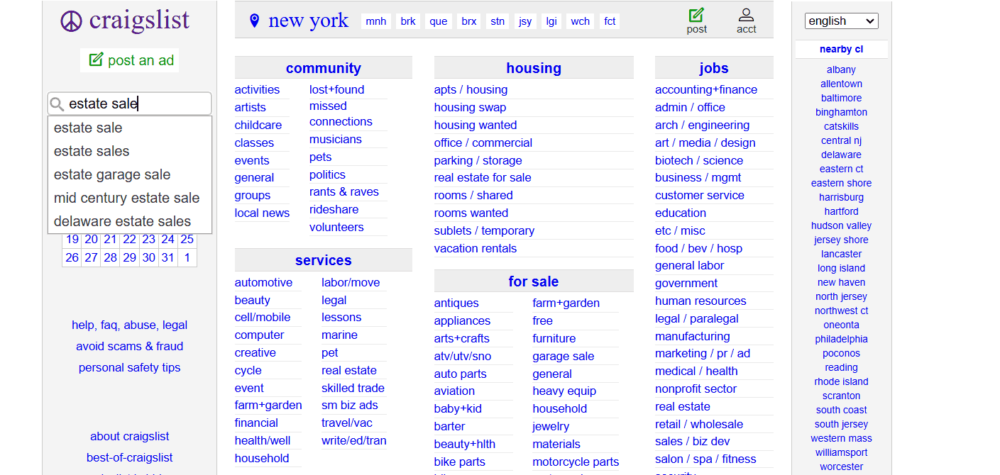 Sourcing fabric from Craiglist