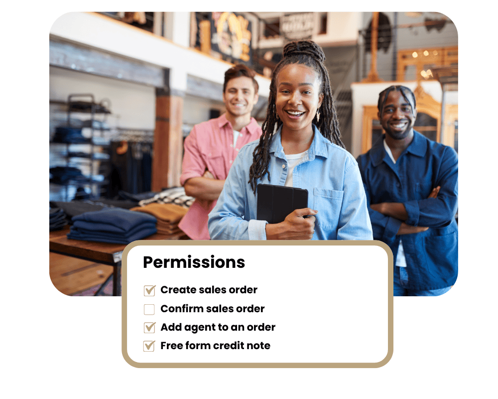 Managing user permissions and roles