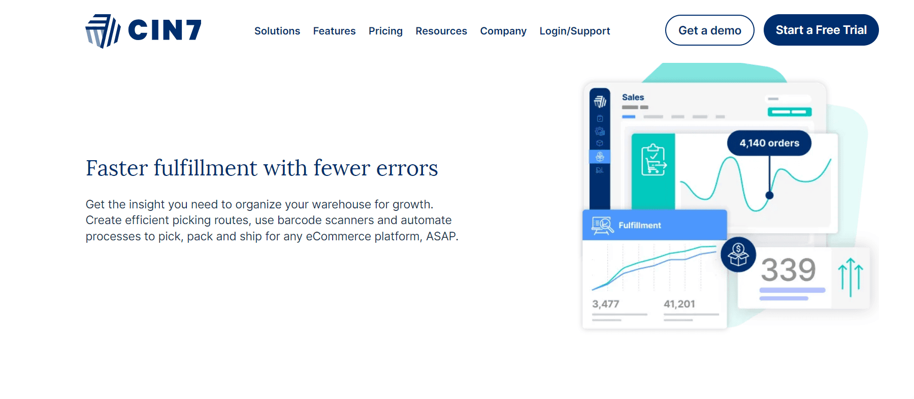 Cin7 pick and pack software