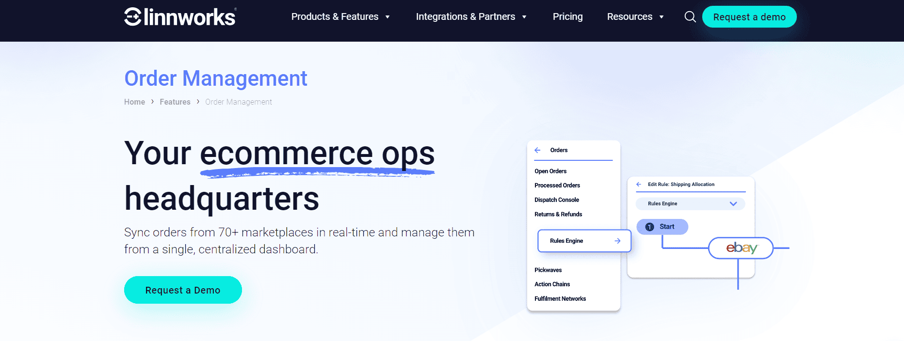 Linnworks order management system