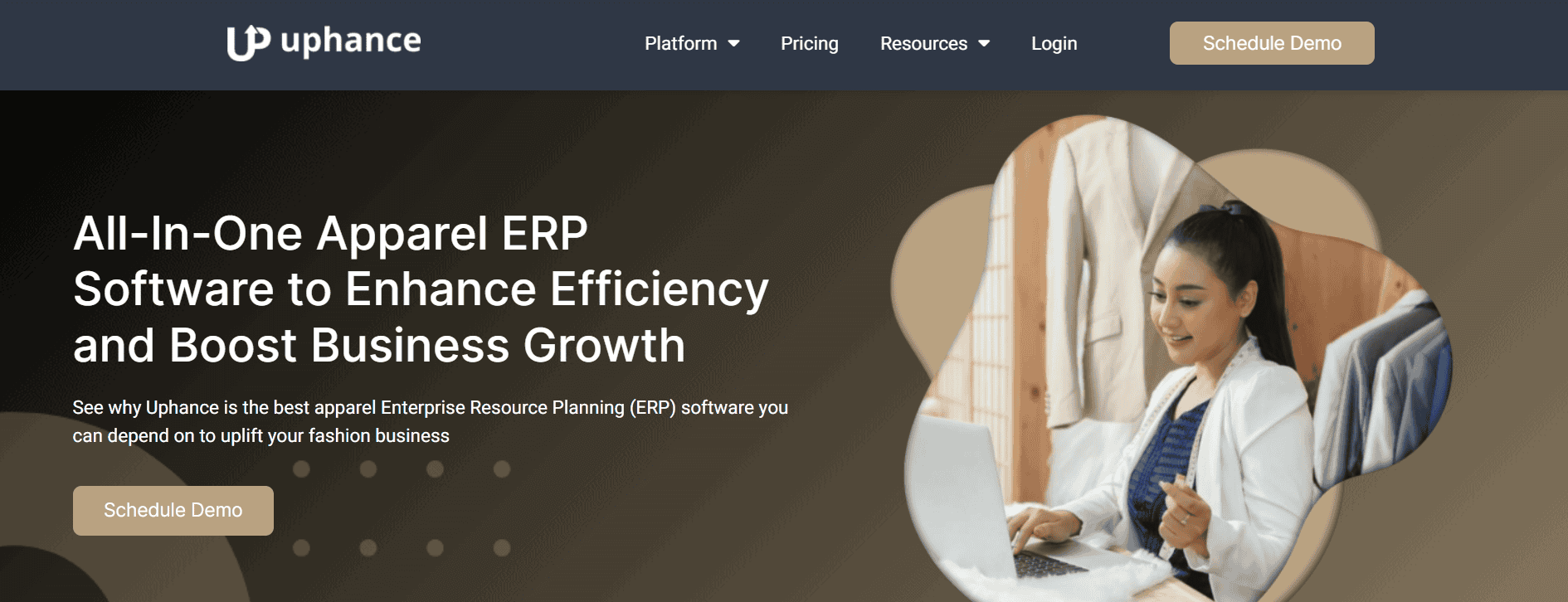 Uphance ERP for fashion industry