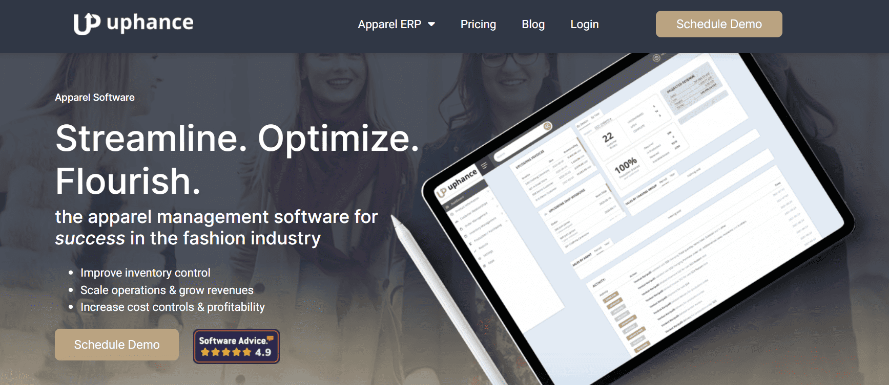 Uphance Shopify ERP System