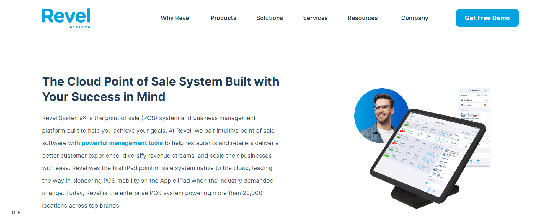 Revel POS system for clothing businesses