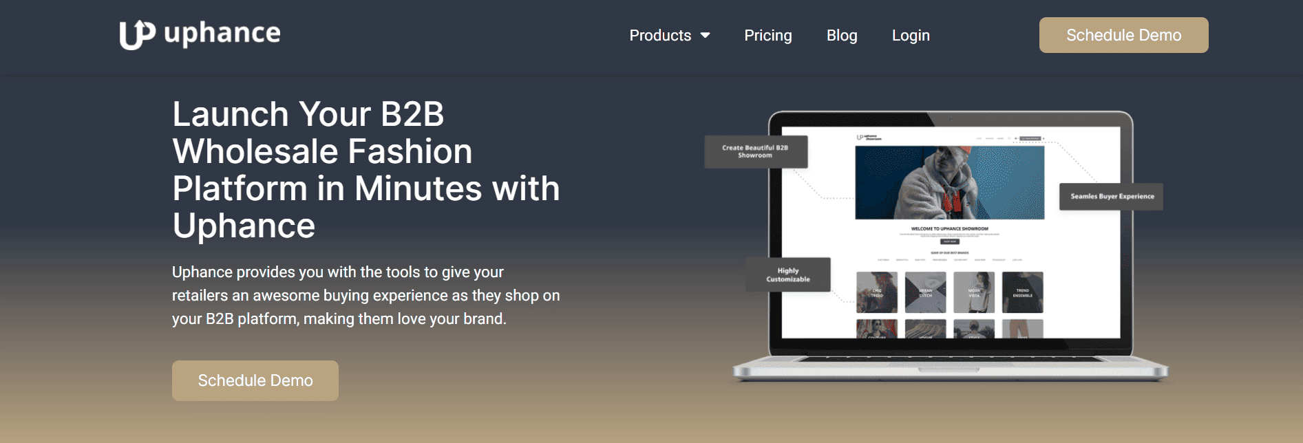 Uphance B2B eCommerce B2B platform