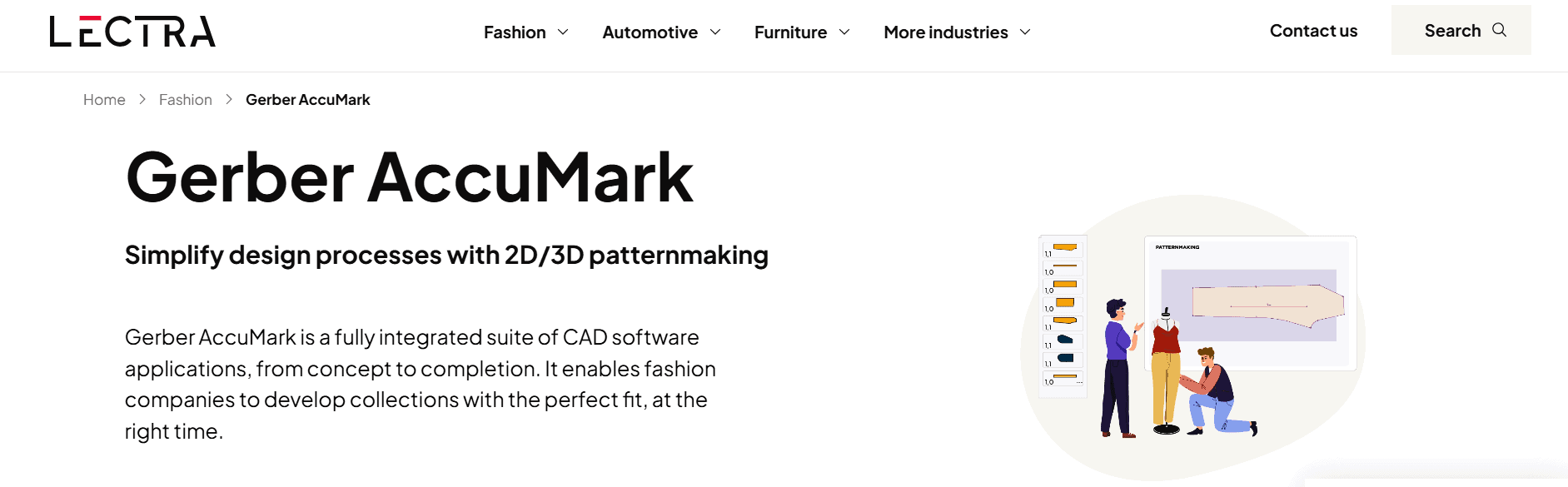 Pattern making software