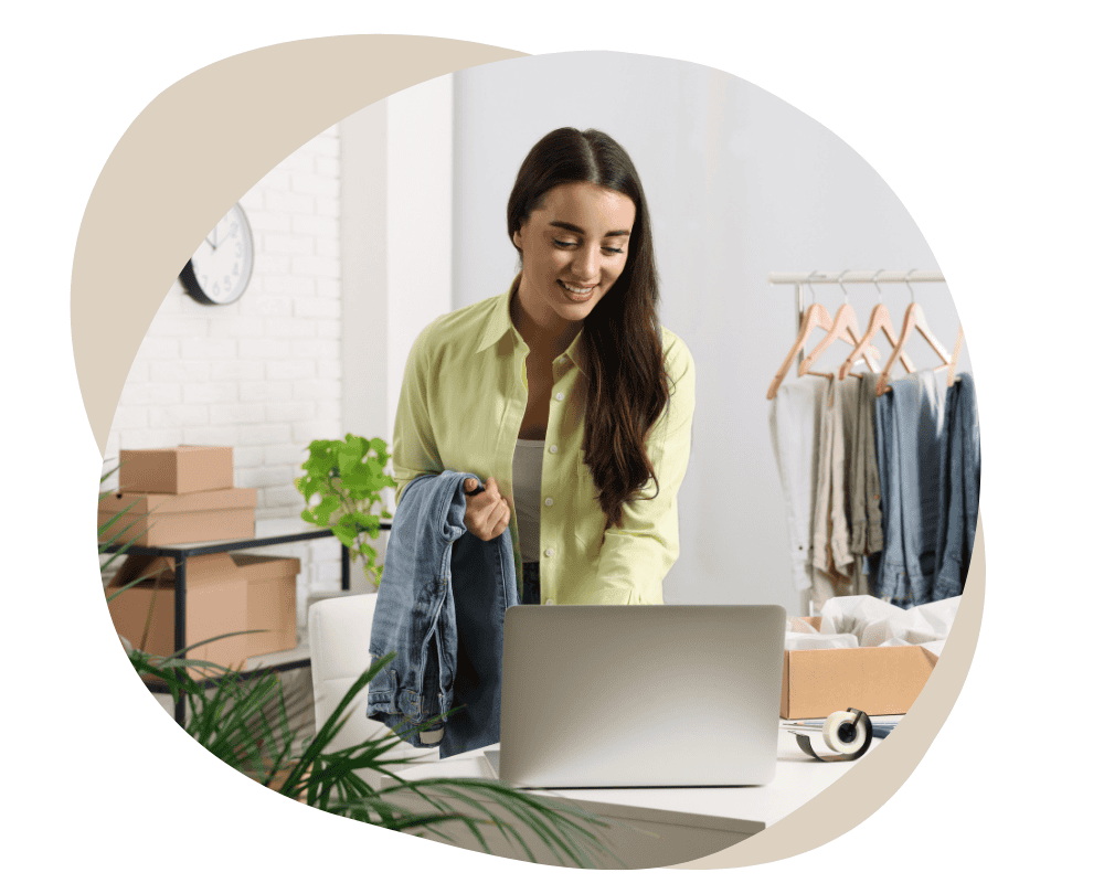 Inventory management system for clothing store