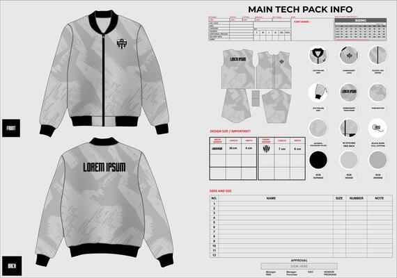tech pack design