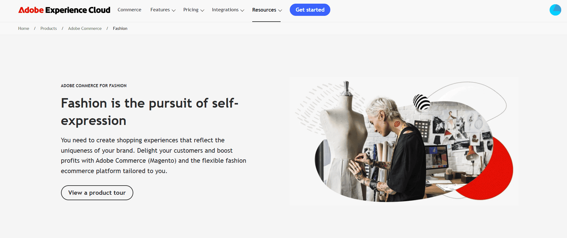 Adobe Commerce for Fashion