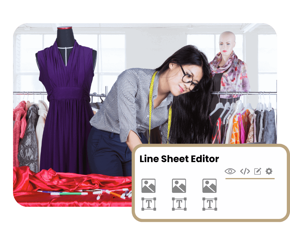 line sheet creation tool