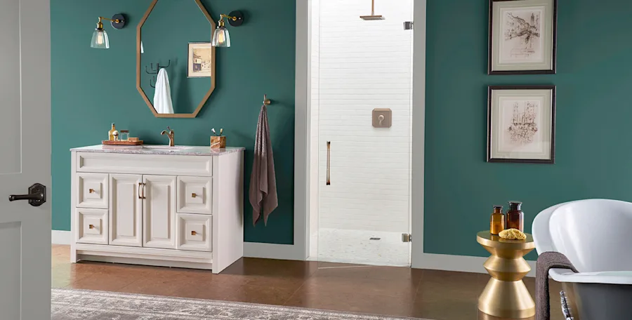 Gallery - Inspiration - Interior Paint Colors - Tealish - Image