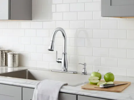 Image showing drop-in stainless steel sink