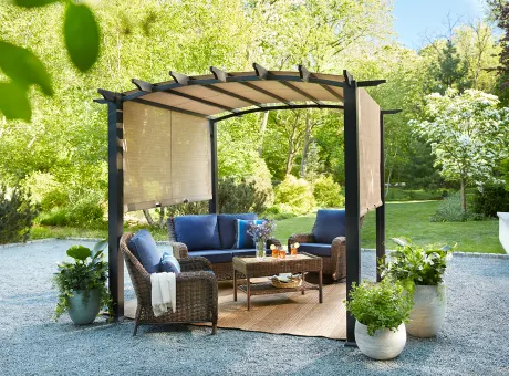 Pergola Installation At The Home Depot - Home Depot Patio Cover Plans