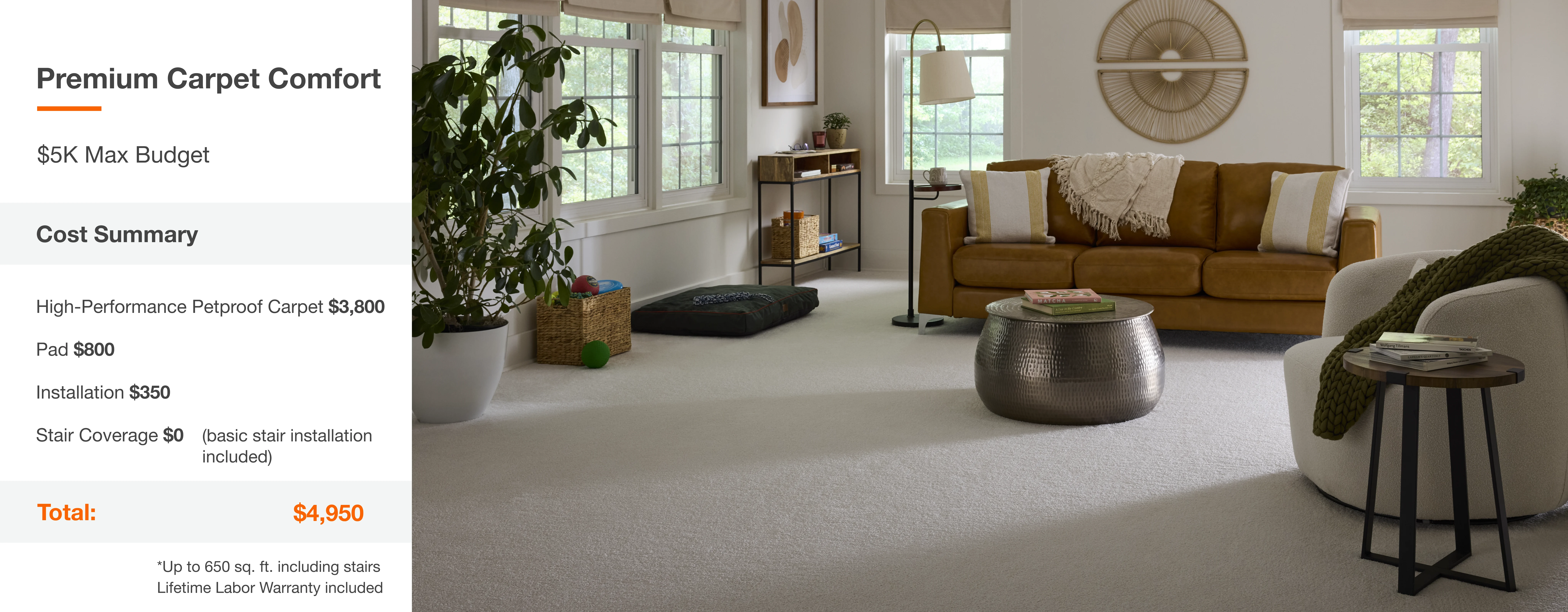 Premium Carpet Comfort