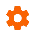 orange gear icon