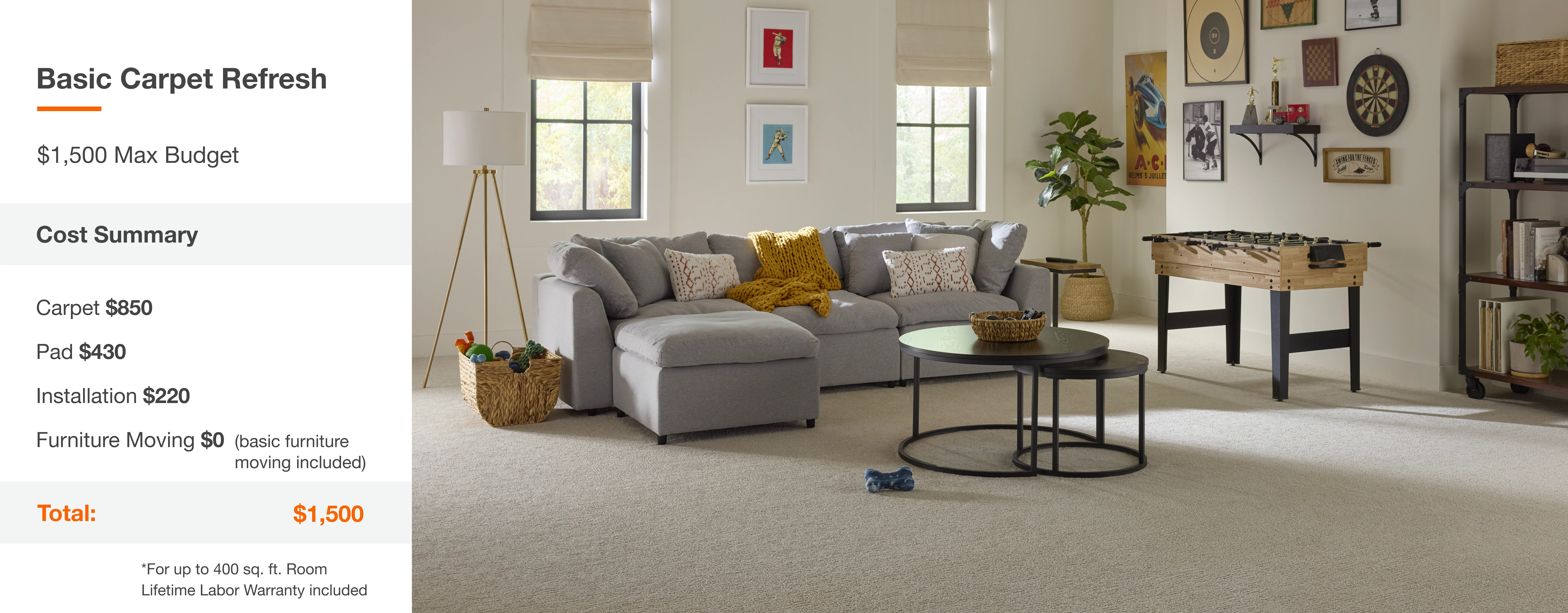 Basic Carpet Refresh