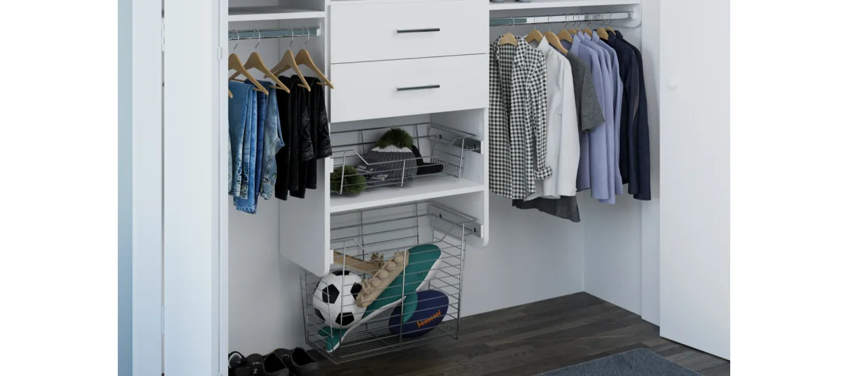 How to Build a Small Closet Organizer - The Home Depot
