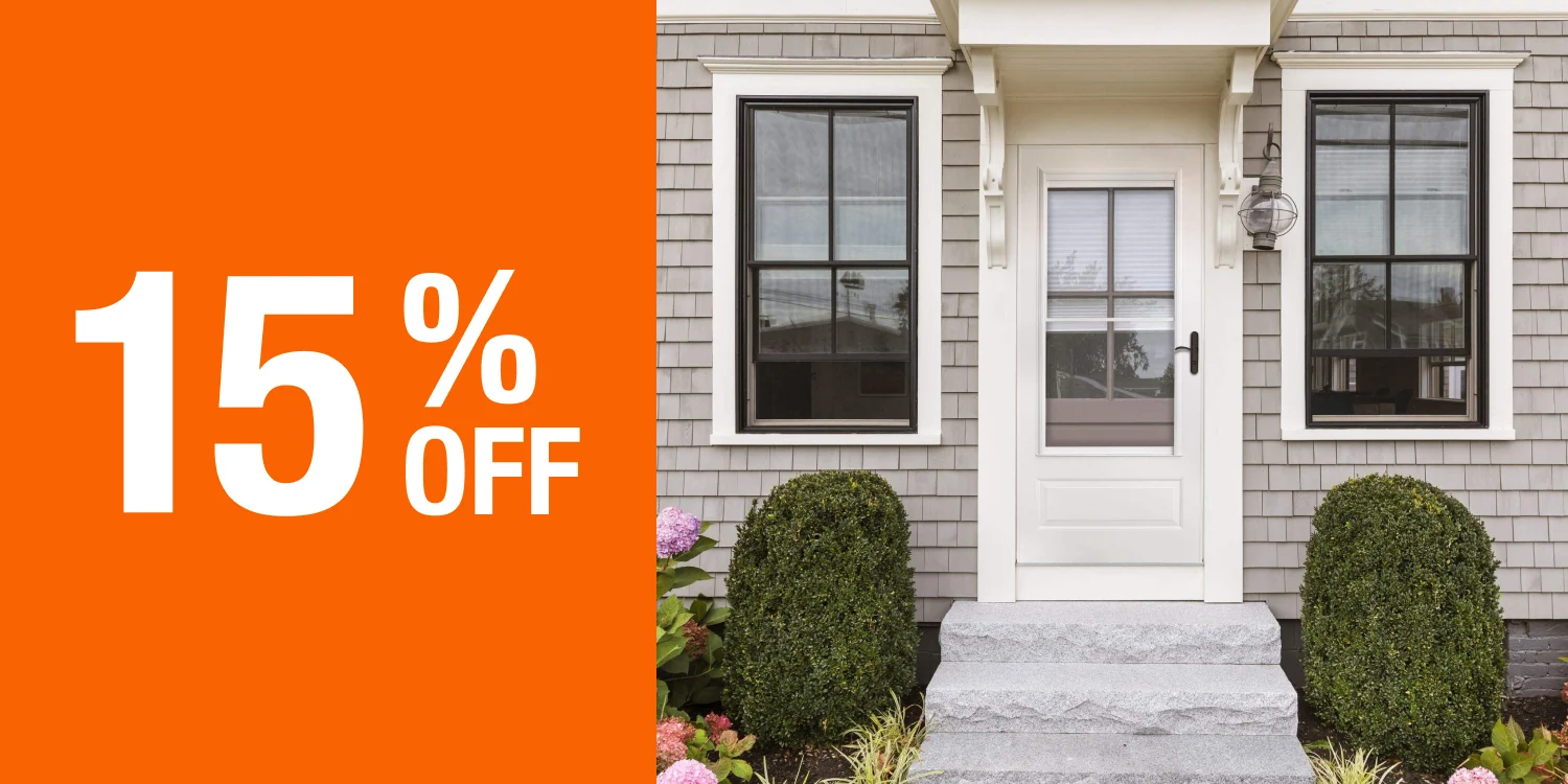 15% Off Select Special Order Windows & Doors Promotion