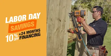 Labor Day Savings 10% Off Install + 24 Months Financing article promo