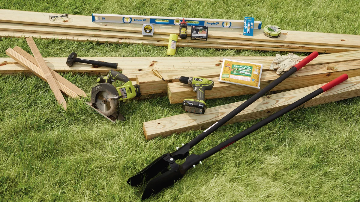 Fencing project materials