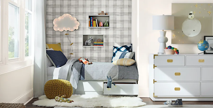 Gallery - Inspiration - Wallpaper Patterns - Magnolia Home Buffalo Check - Image