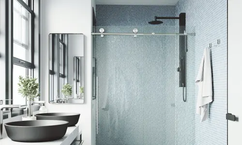 Shower Door Installation at The Home Depot
