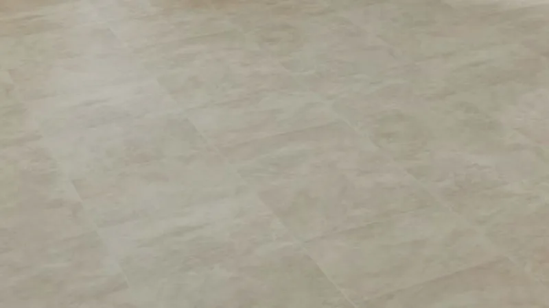 Spacious laundry room with Esplanade White Tile Waterproof Vinyl Sheet Flooring
