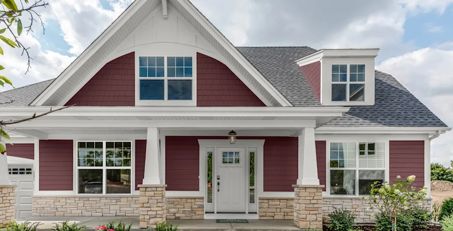 House painted in Behr 2025 color of the year, Rumors