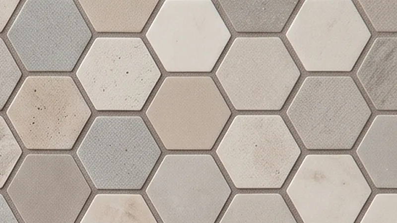 Mosaic tile sample