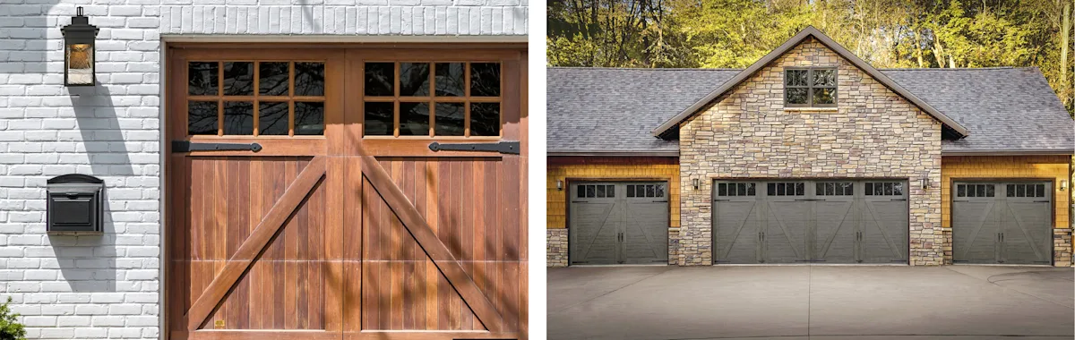 Garage Door Installation - Wood - Image