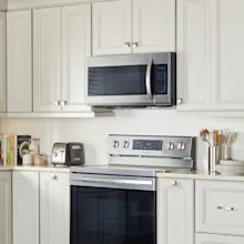 Over the Range Microwave Installation