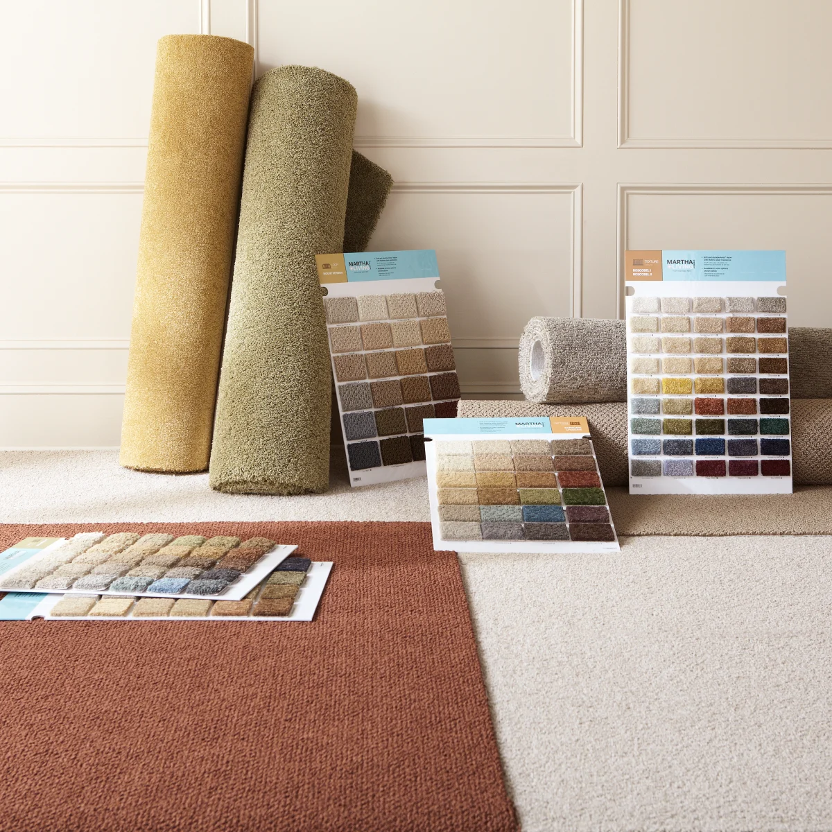 Carpet samples