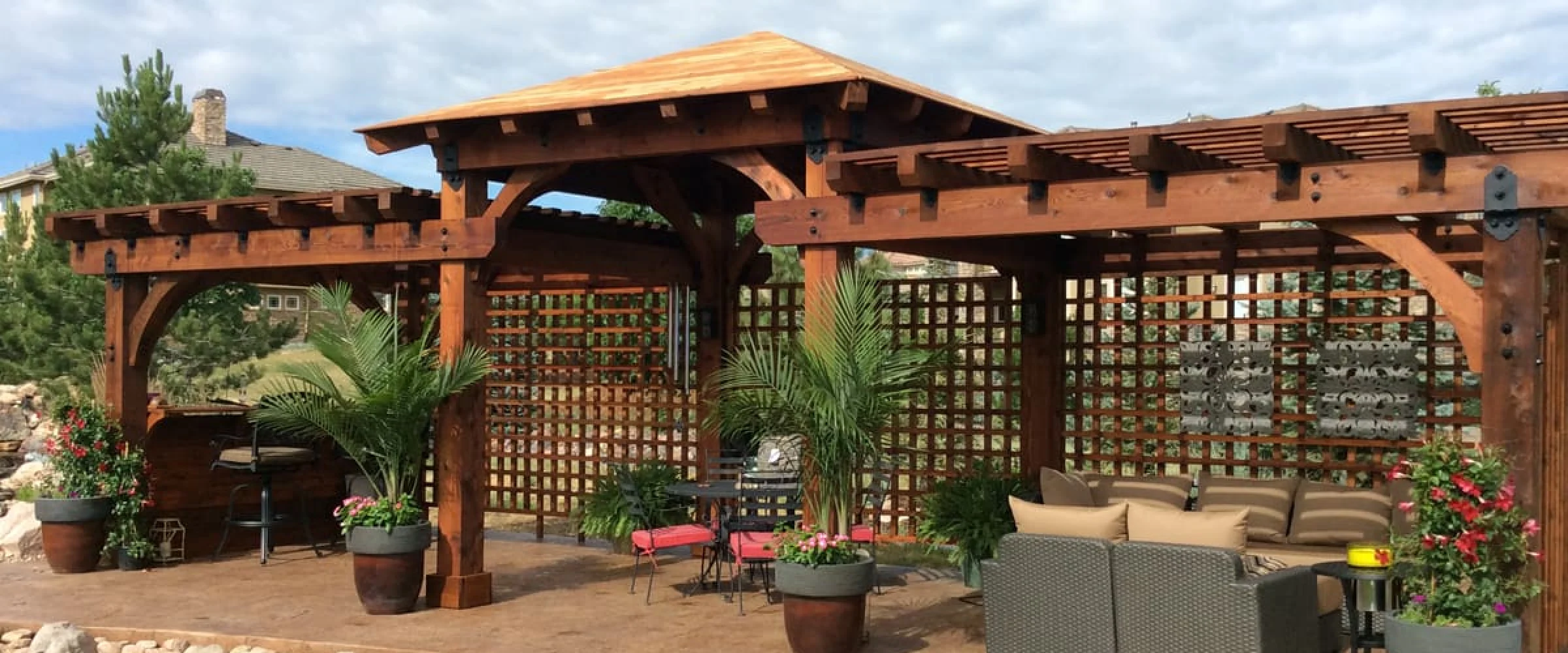 Pergola Pavilion Combo