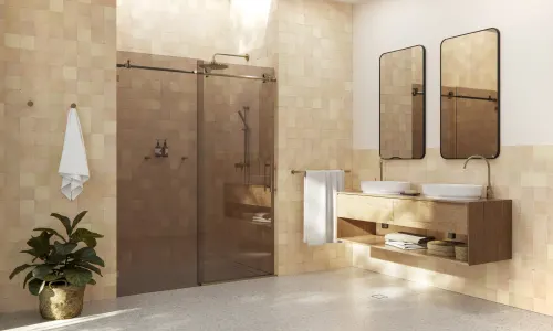 Shower Door Installation at The Home Depot