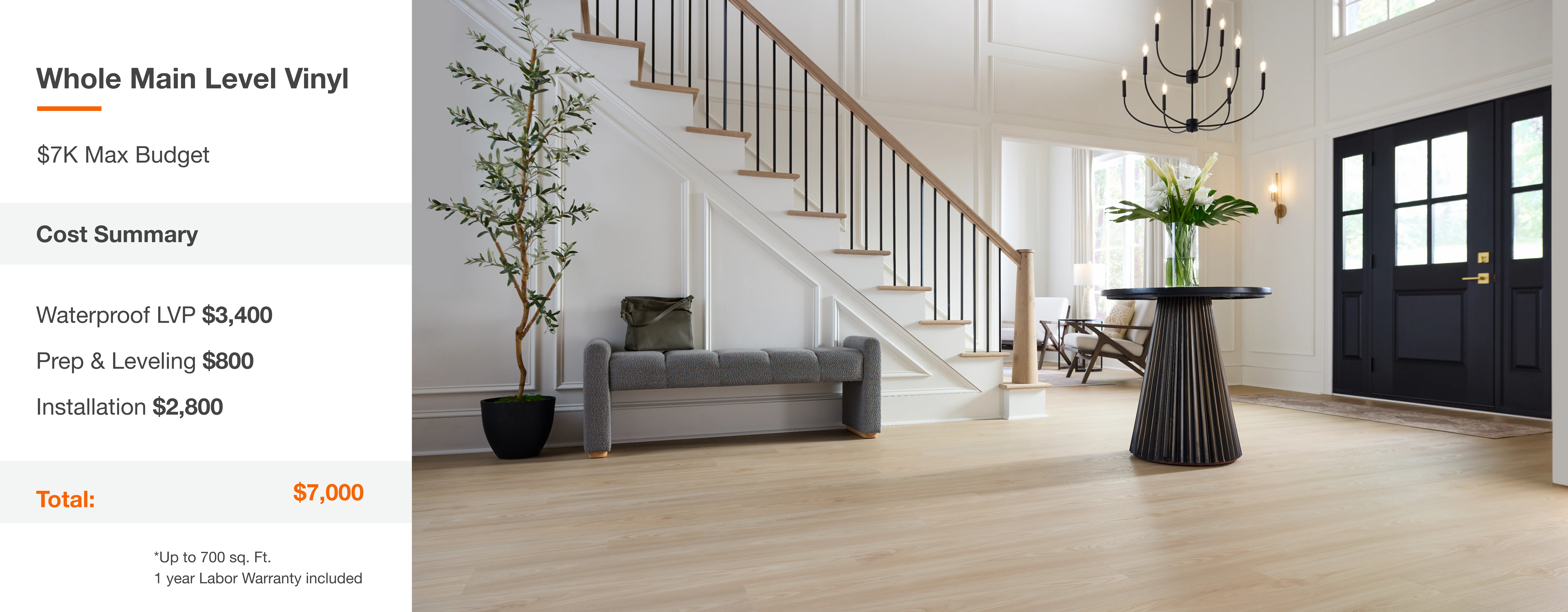 Whole Main Level Vinyl