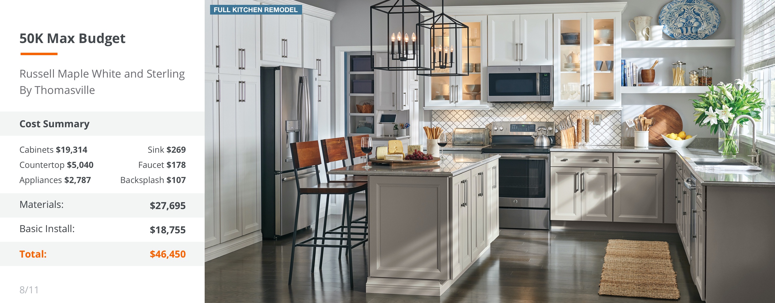 Kitchen Design Services At The Home Depot   50k Max Budget White Desktop 