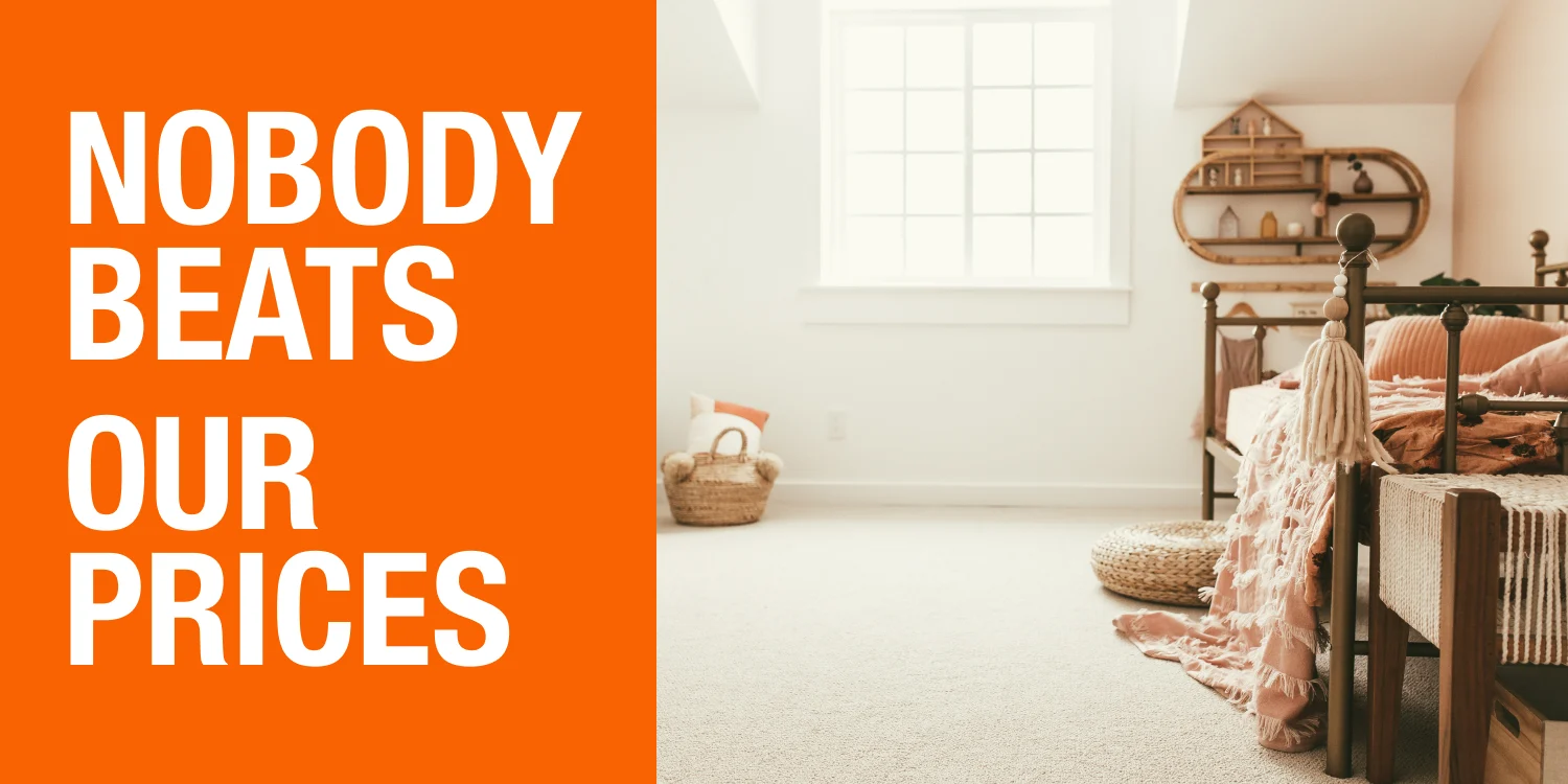 Nobody Beats Our Prices' promo banner