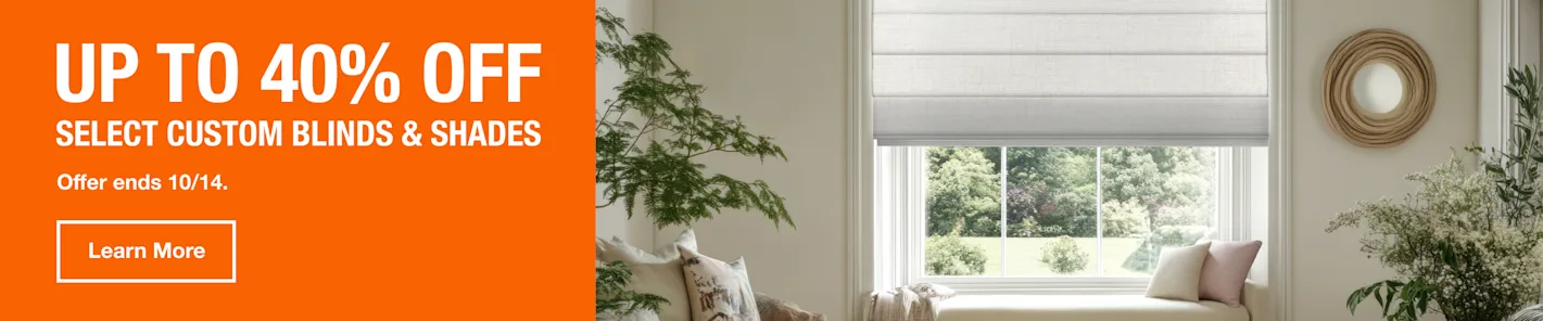 Up to 40% Off Blinds Installation Promotion