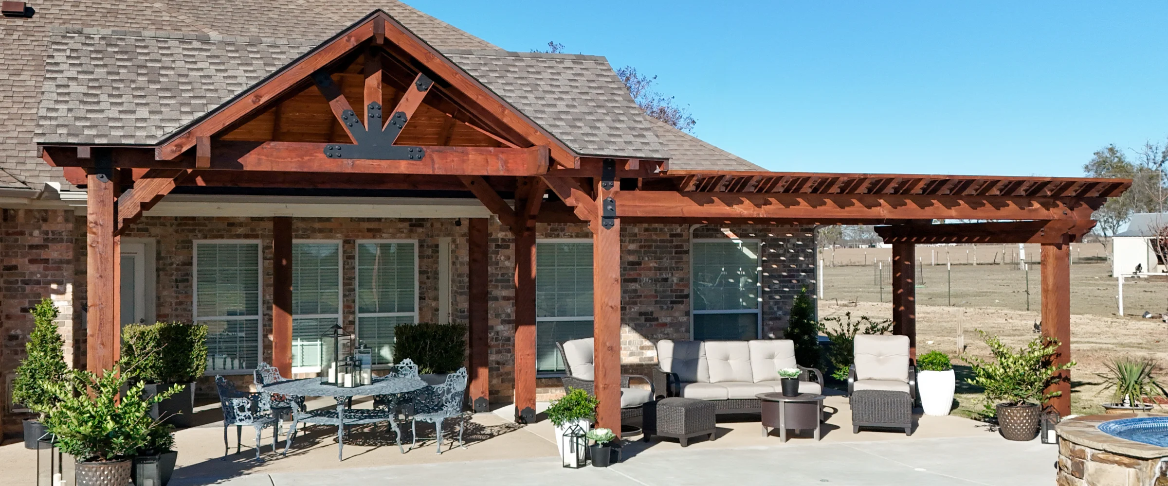 Combination Pavilion Pergola