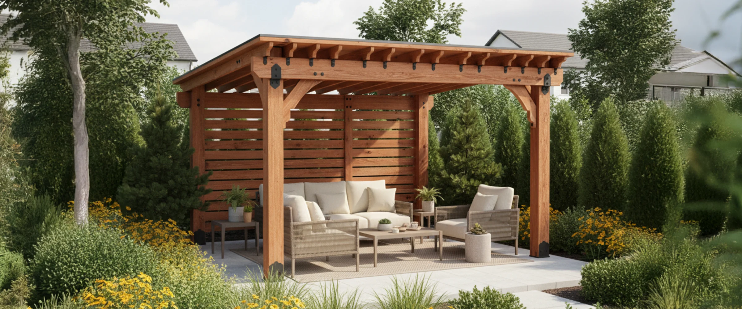 Savannah Huntington Pergola